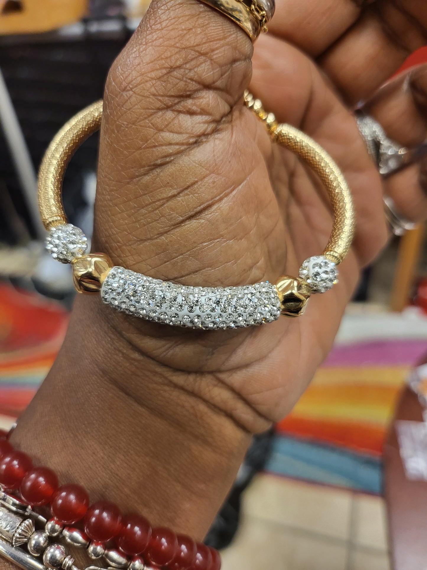 Glitz and Spark Bangle