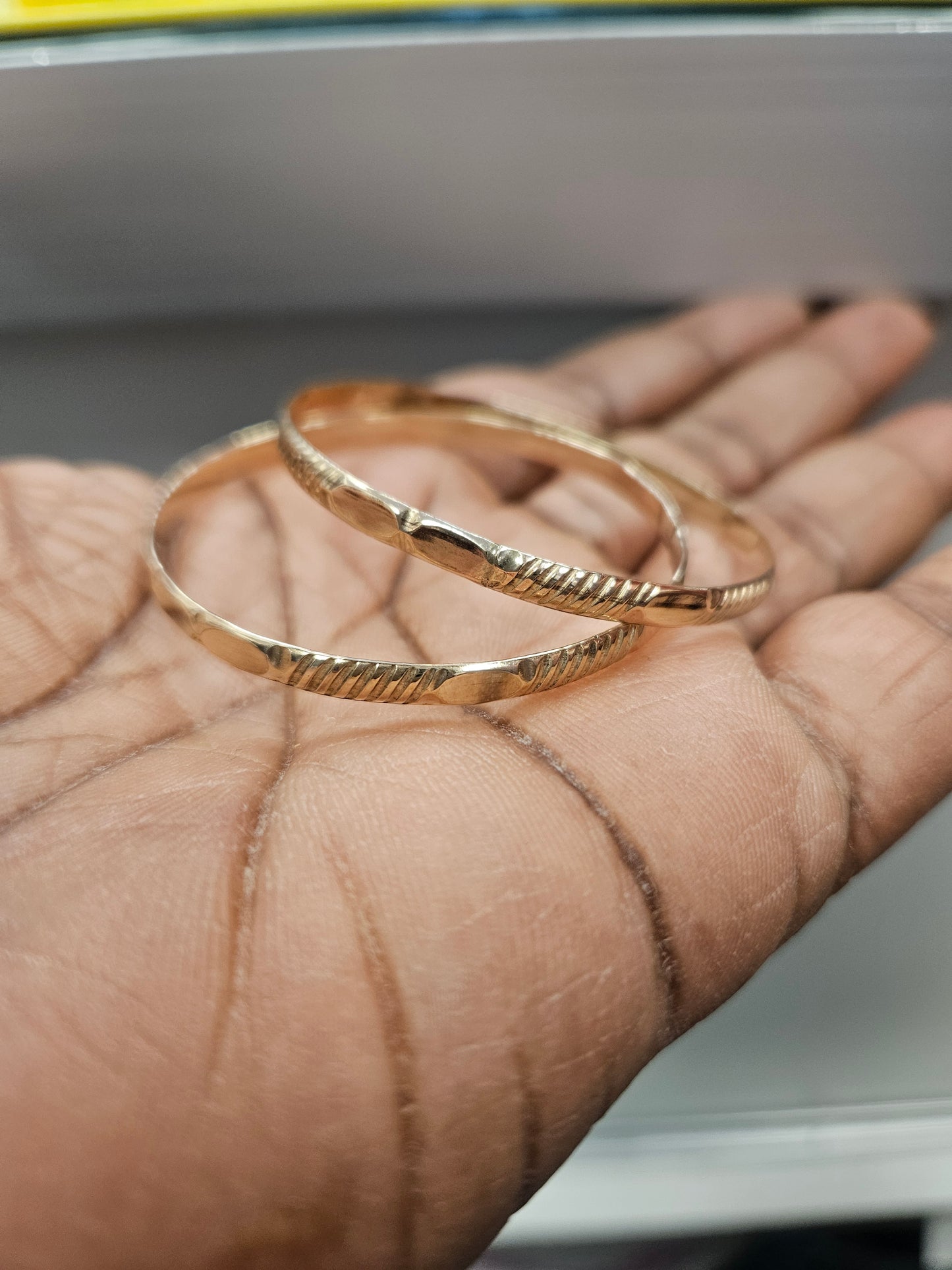 Goldfilled Qutee kid bangle set