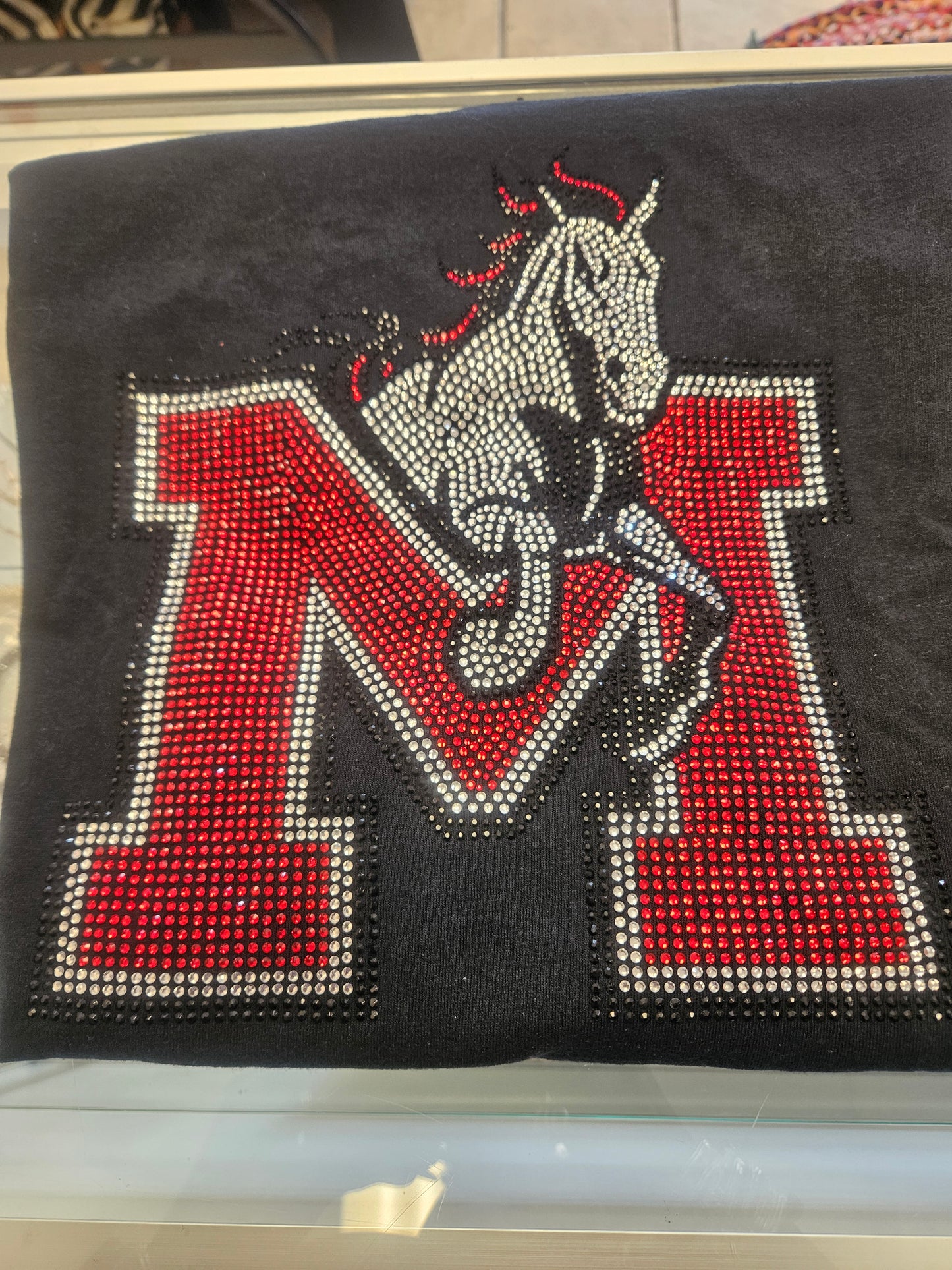Manor High School Rhinestone tshirt