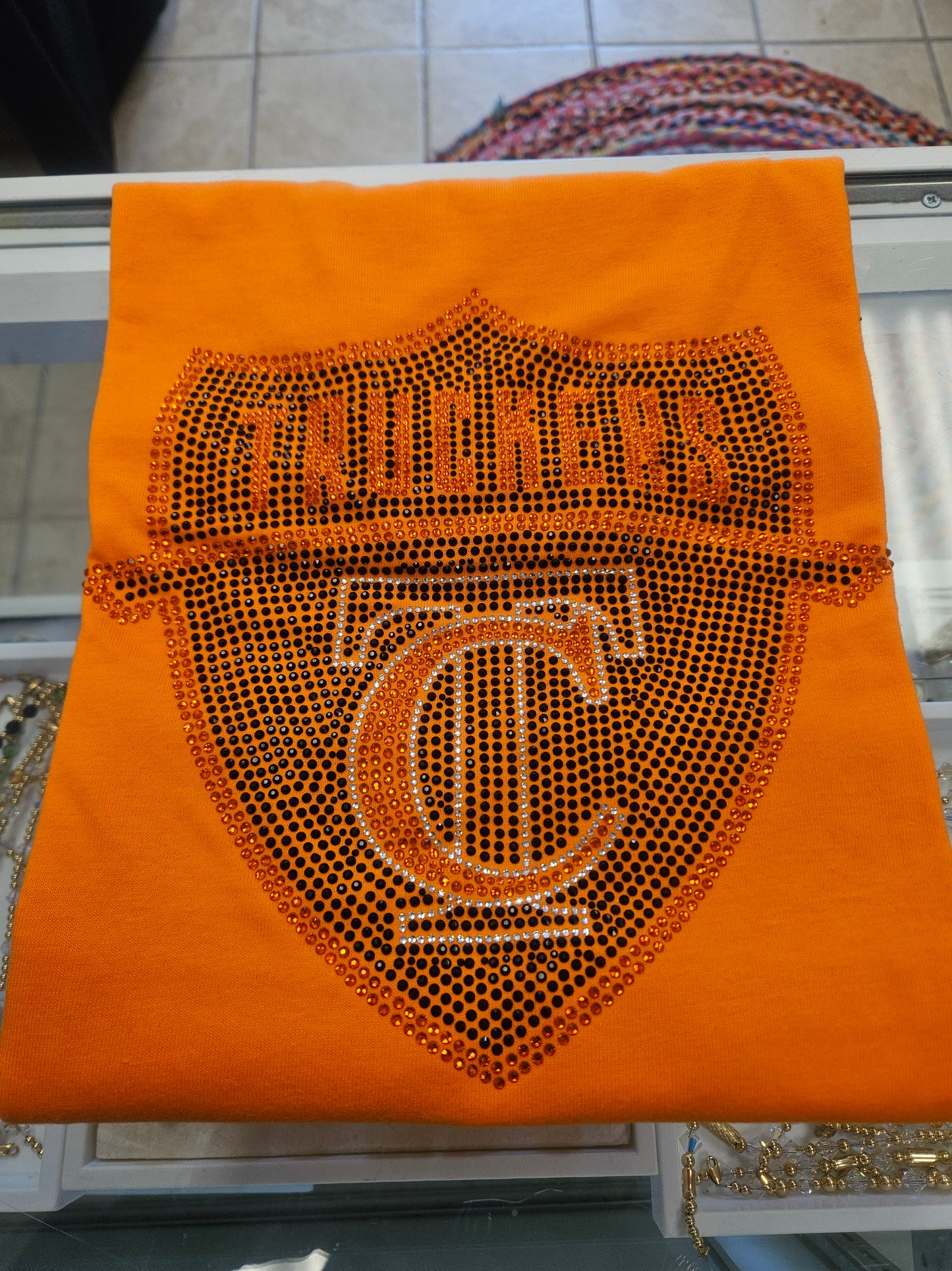 Churchland high school rhinestone t shirt