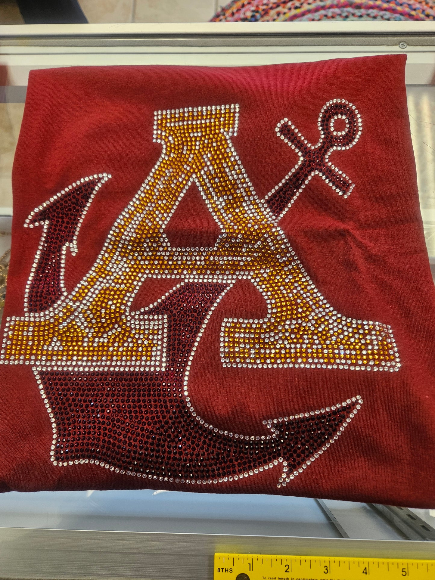 Craddock High school Rhinestone tshirt