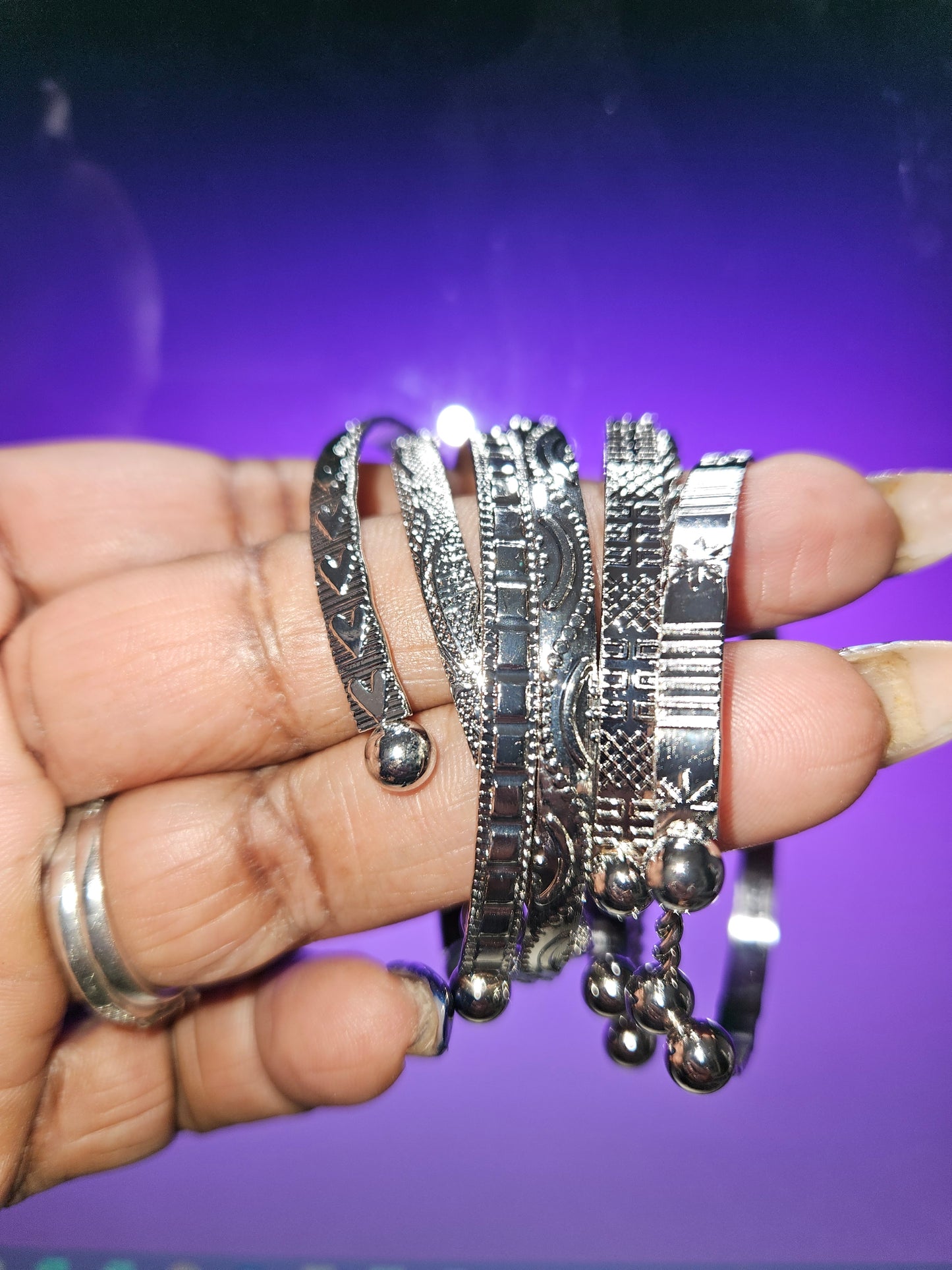 Seven Bangle Set (read description b4 purchasing)