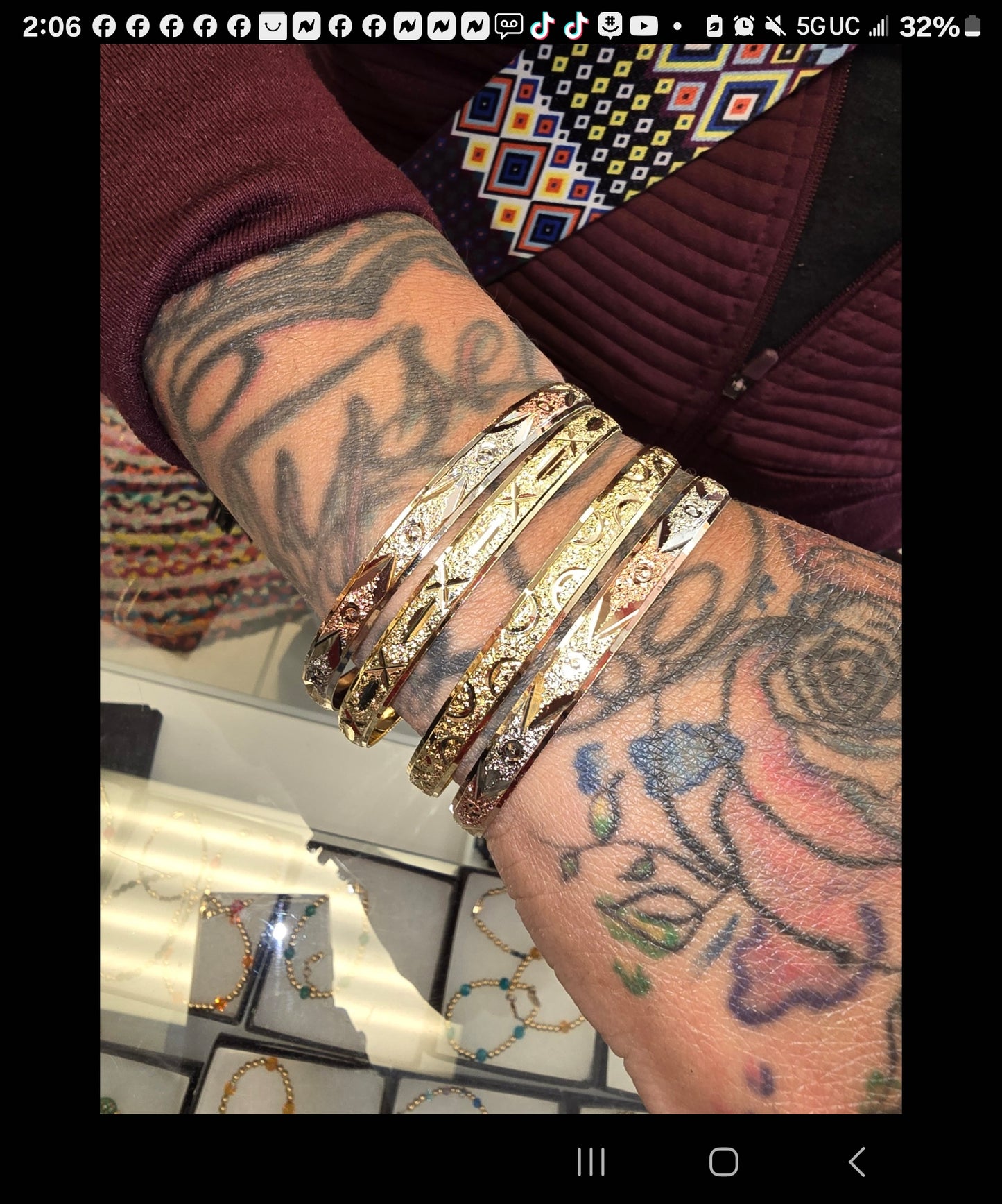 Jingle Bangles 4 piece set