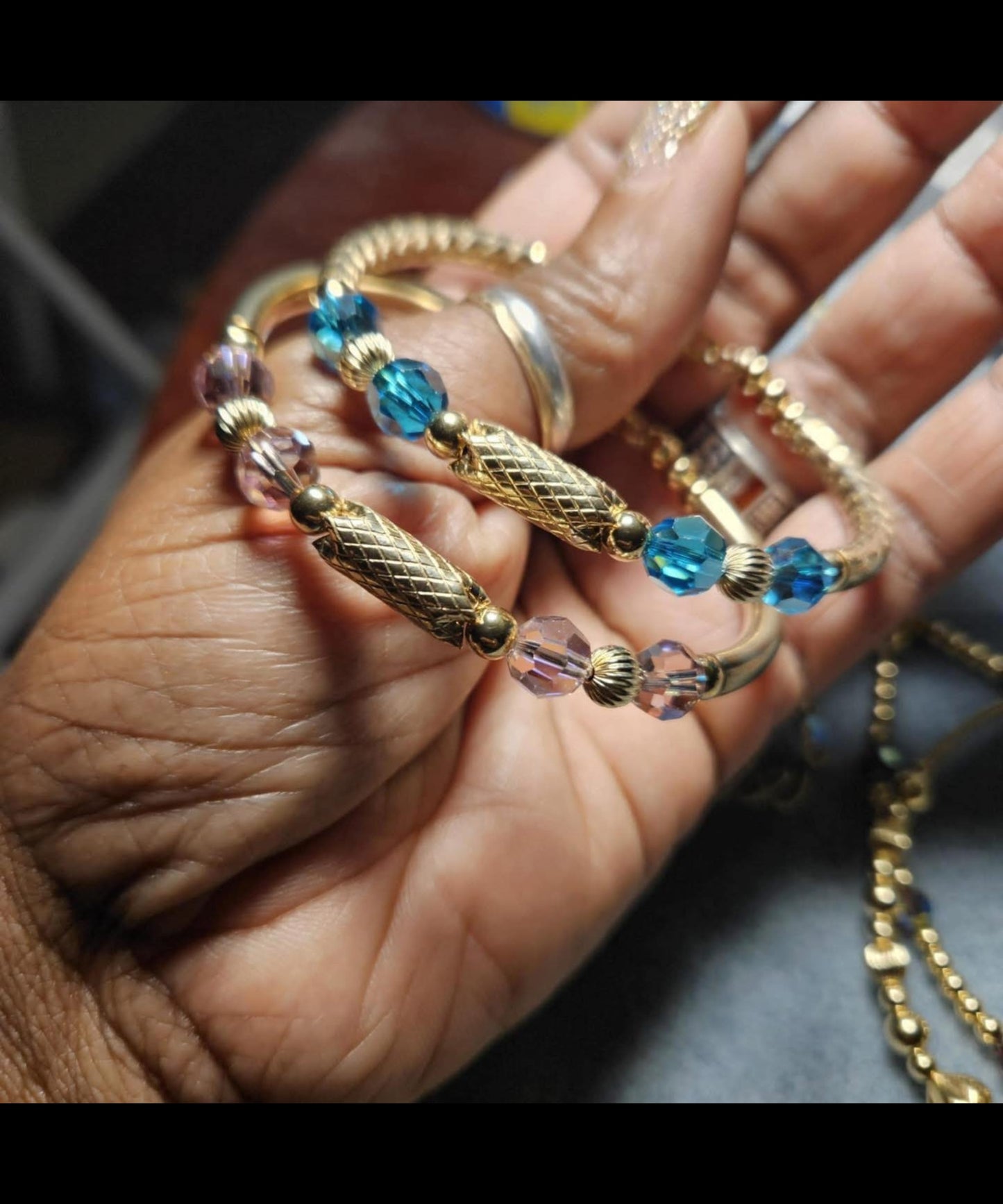 Crimp bangle