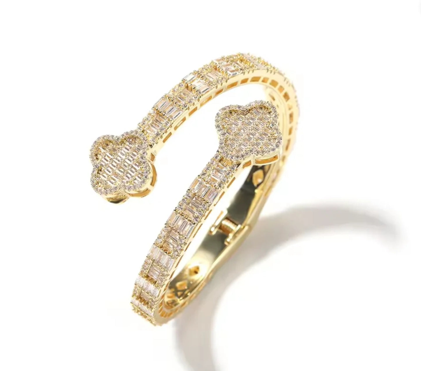Double Clover Bangle