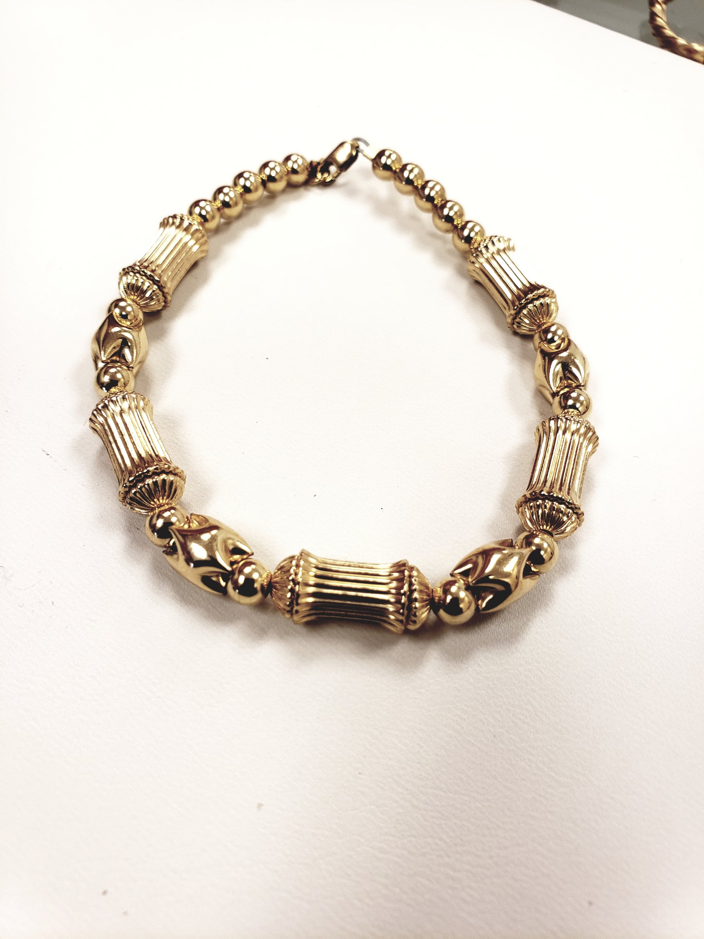Gold Bamboo Bracelet