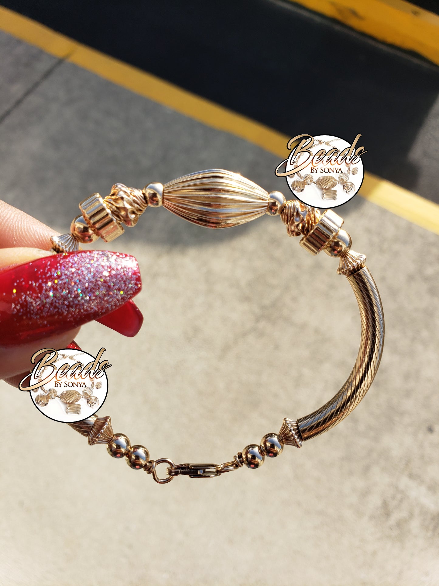 Vae-Vae Bangle 14 KT gf