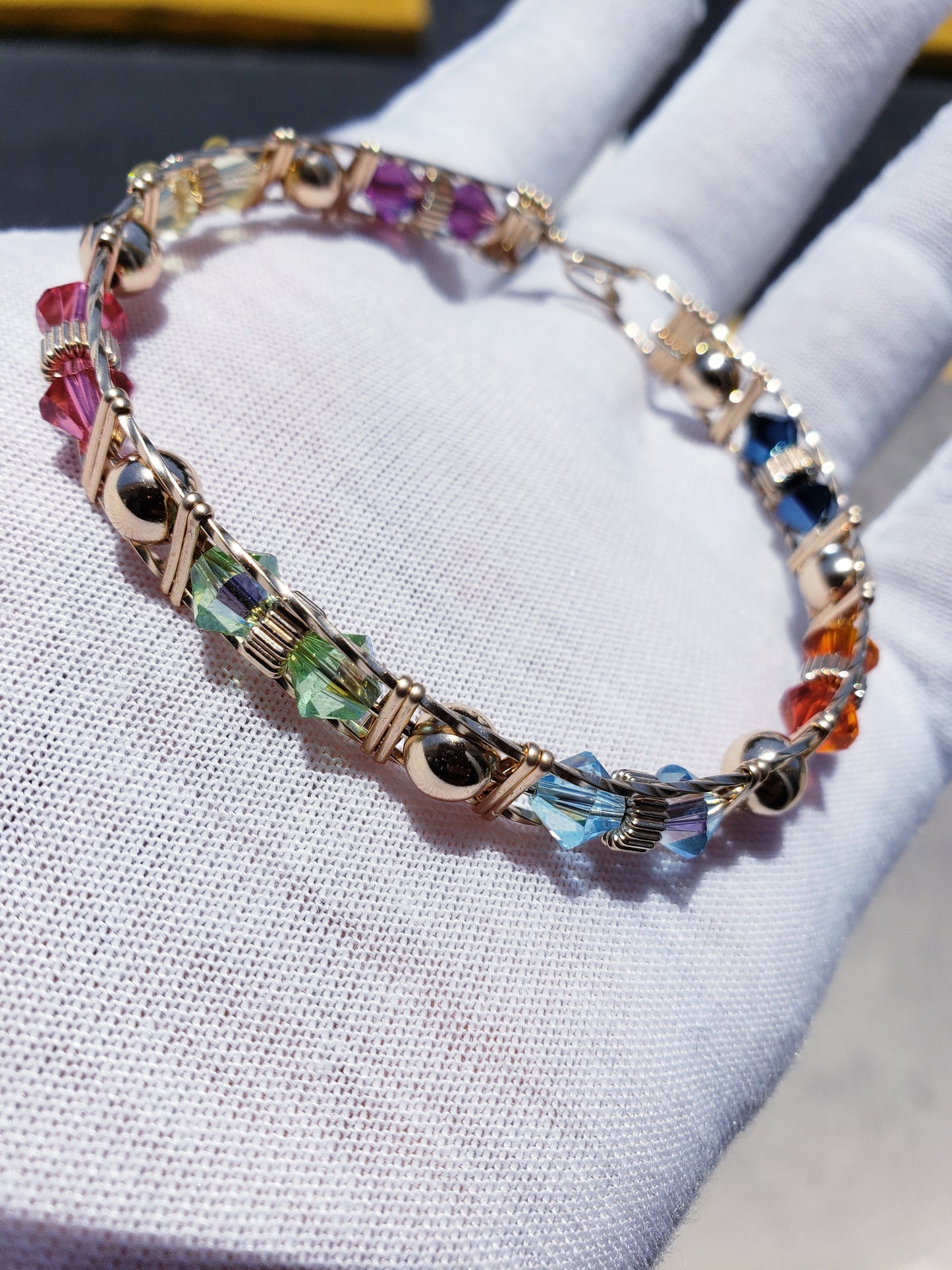 Jolly Rancher Wire Bangle