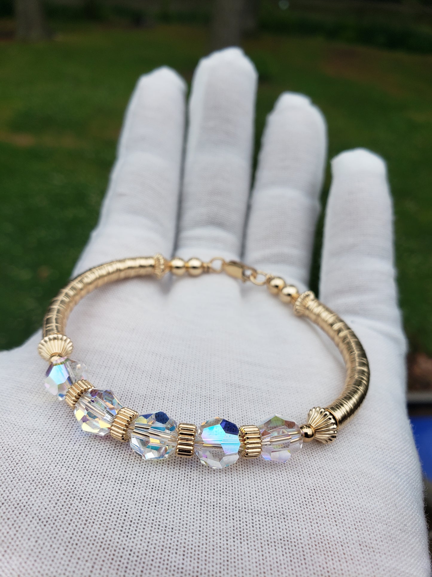 Novi Crystal Signature Bangle