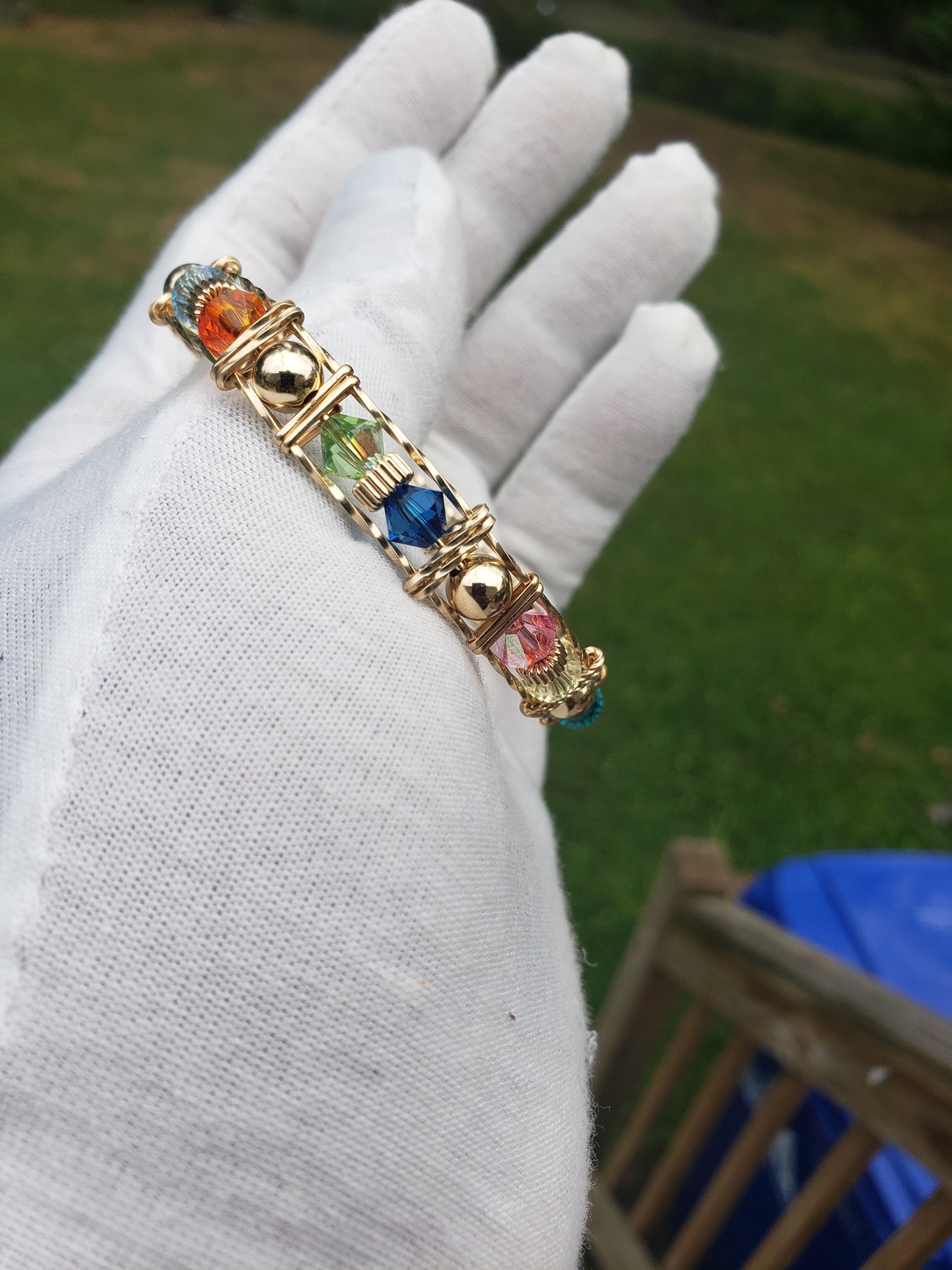 Jolly Rancher Wire Bangle