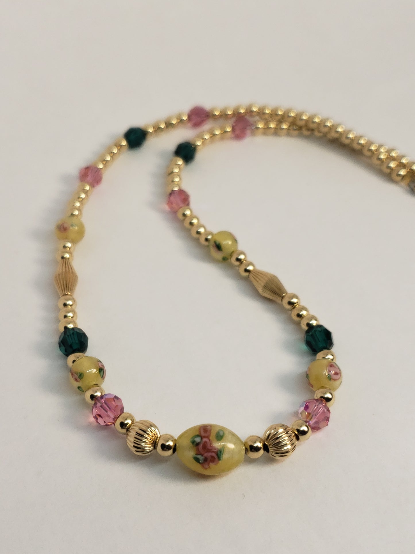 Yellow Marshmellow kids Necklace