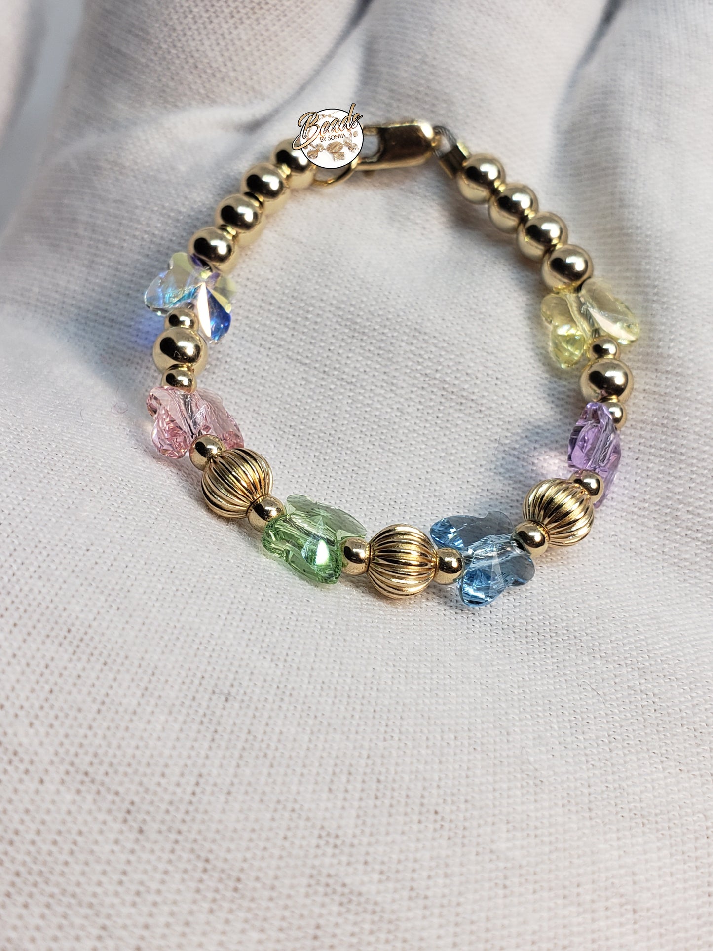 Colorful Butterfly kids Bracelet