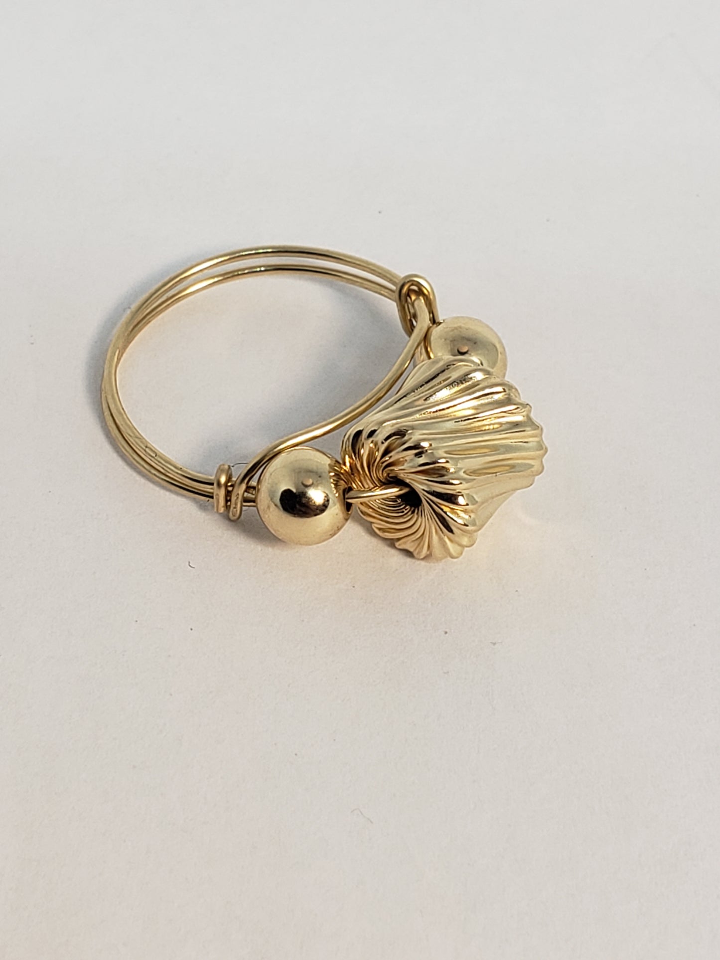 Ring w/Barrel bead