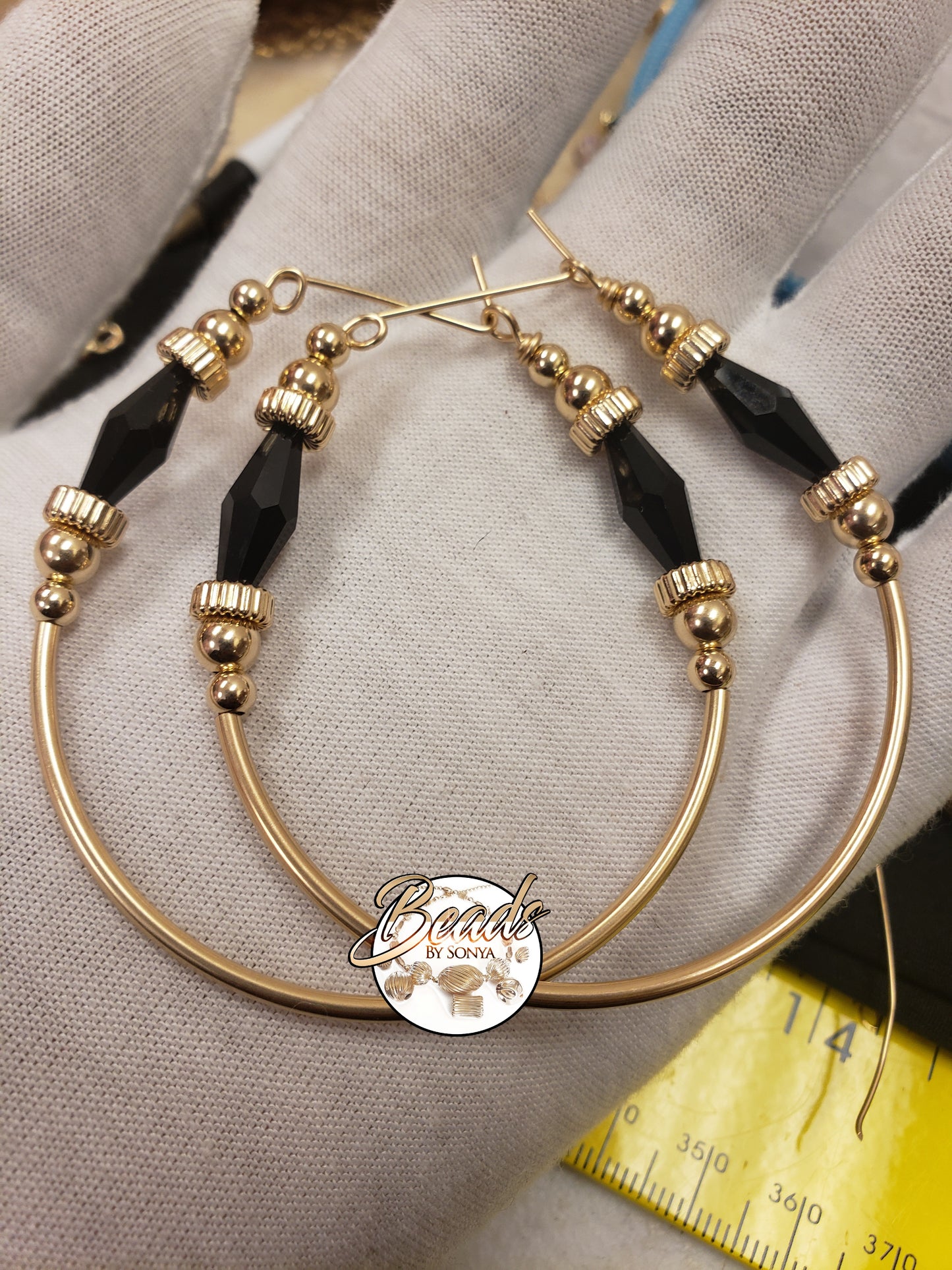 Black Diamond Earrings