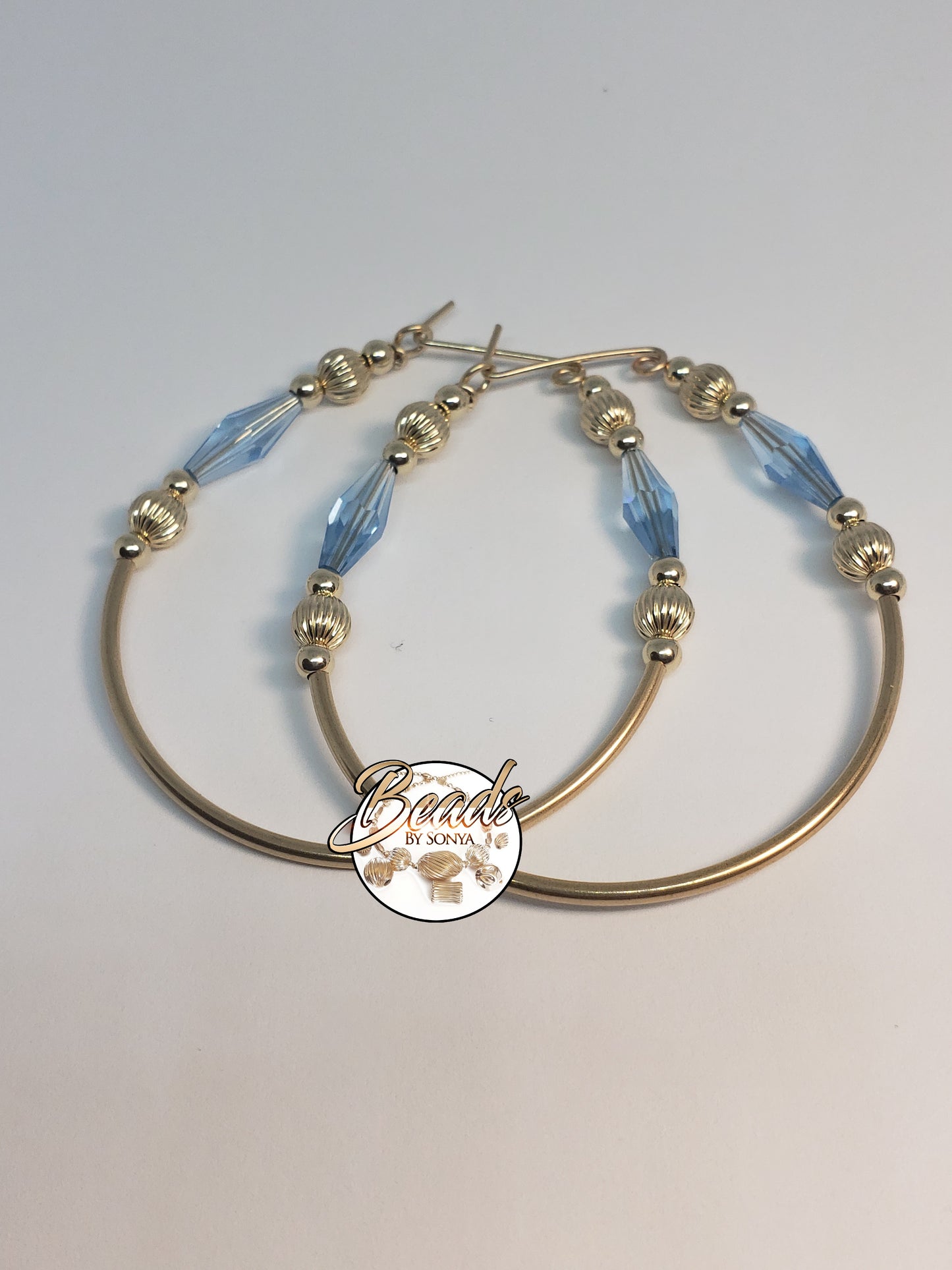 Baby Blue Hoops