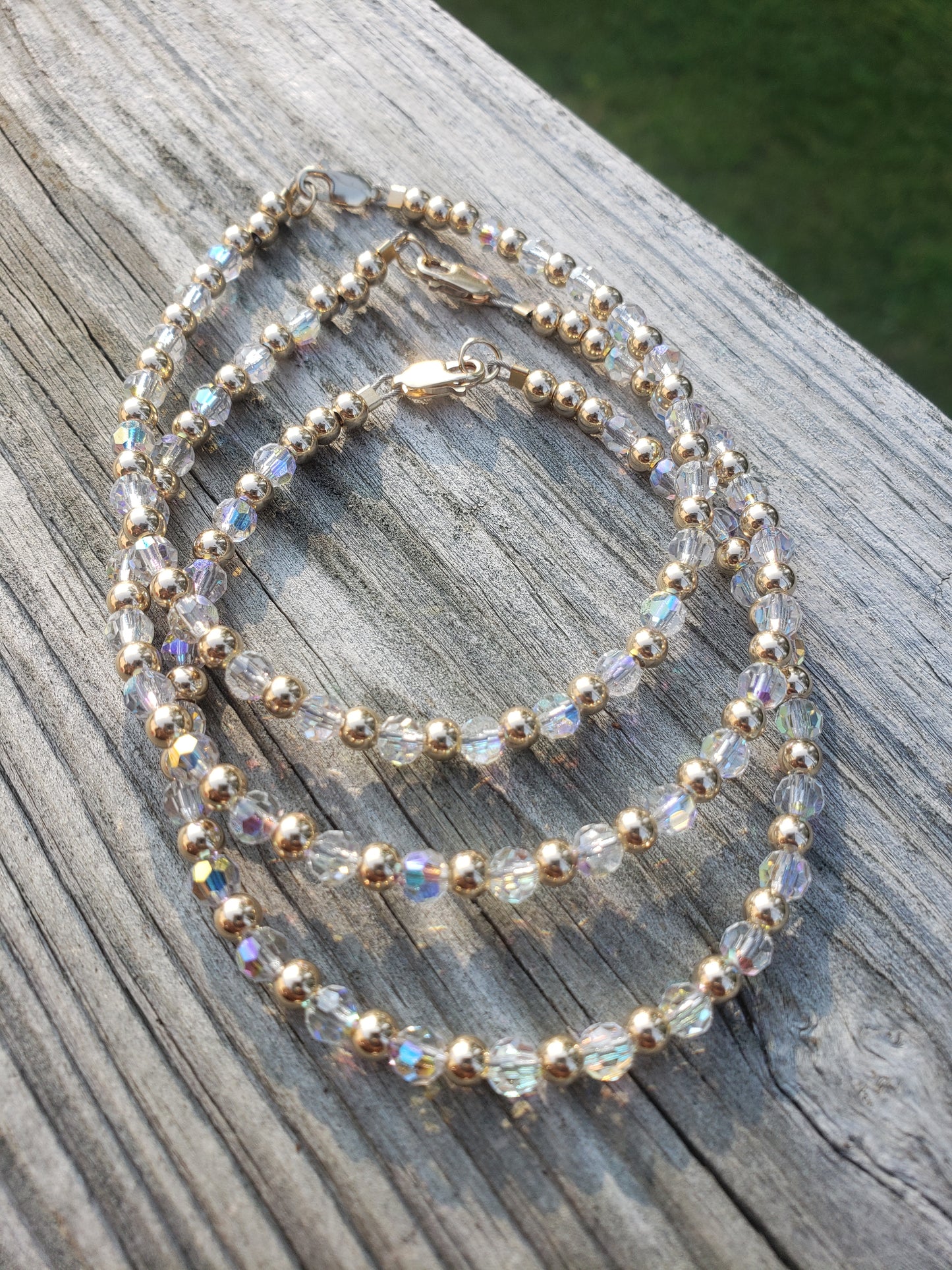 Crystal Sprinkle Bracelet 3pc set