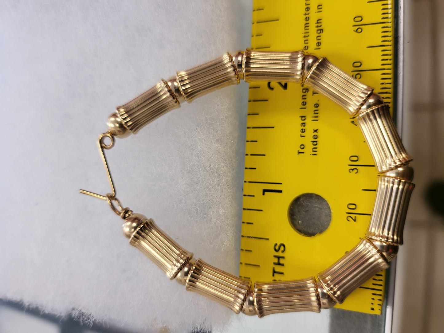 Medium Bamboo Earrings new