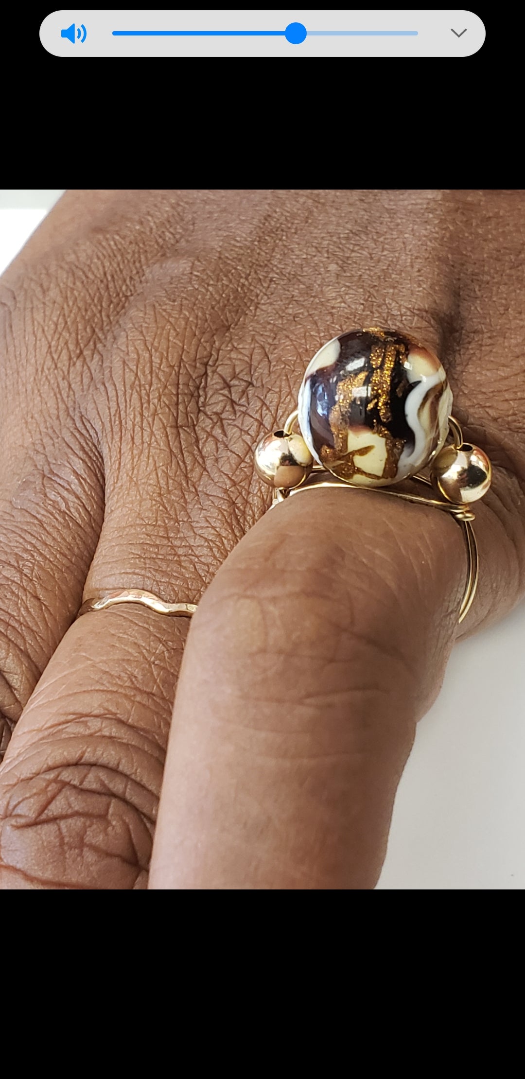 Coco & Cream Ring