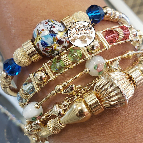 Jingle Bangles piece set – Custom Beads Bangles