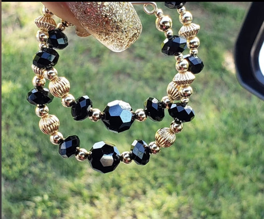 Midnight Bling Earrings