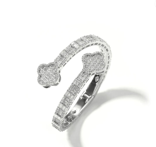Double Clover Bangle
