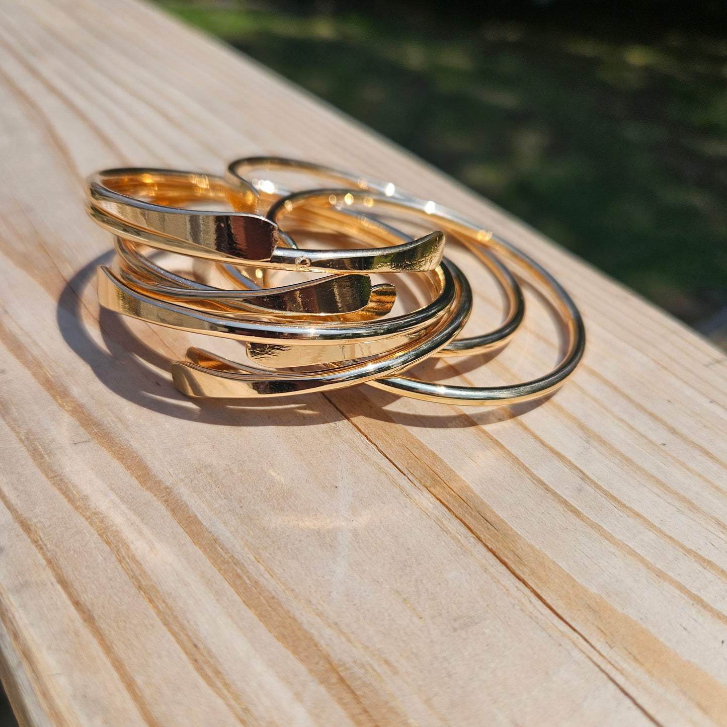 Old school 6pc bangle set (please read description)