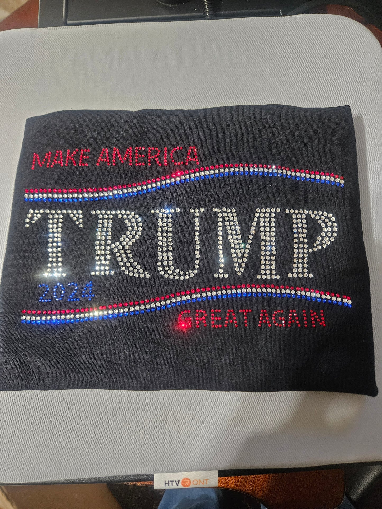 Trump Rhinestone Shirt