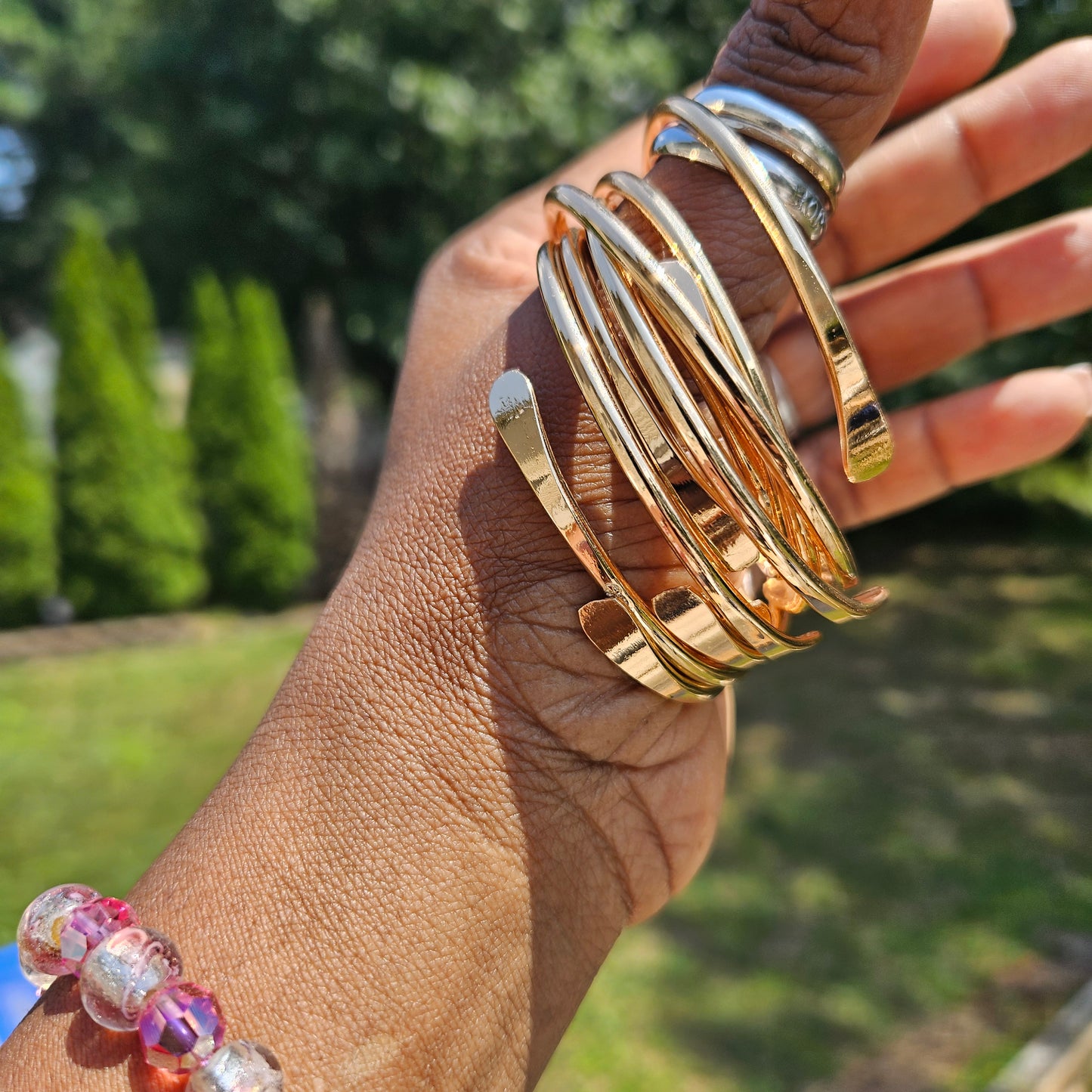 Old school 6pc bangle set (please read description)