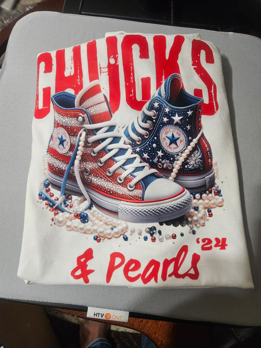 Chucks & Pearls Shirt