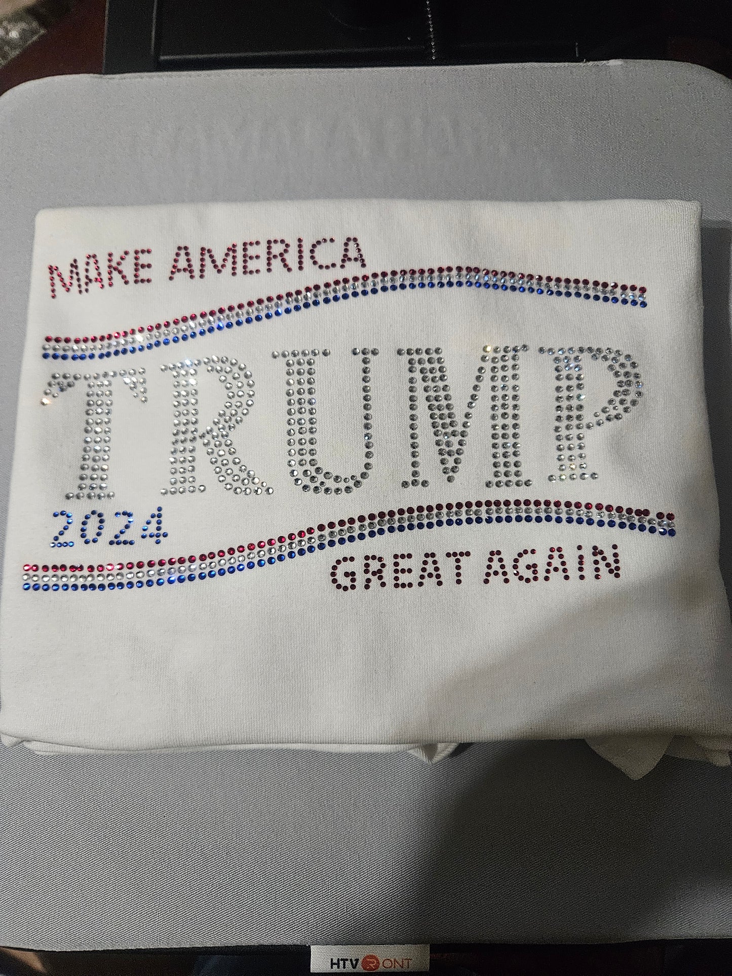 Trump Rhinestone Shirt