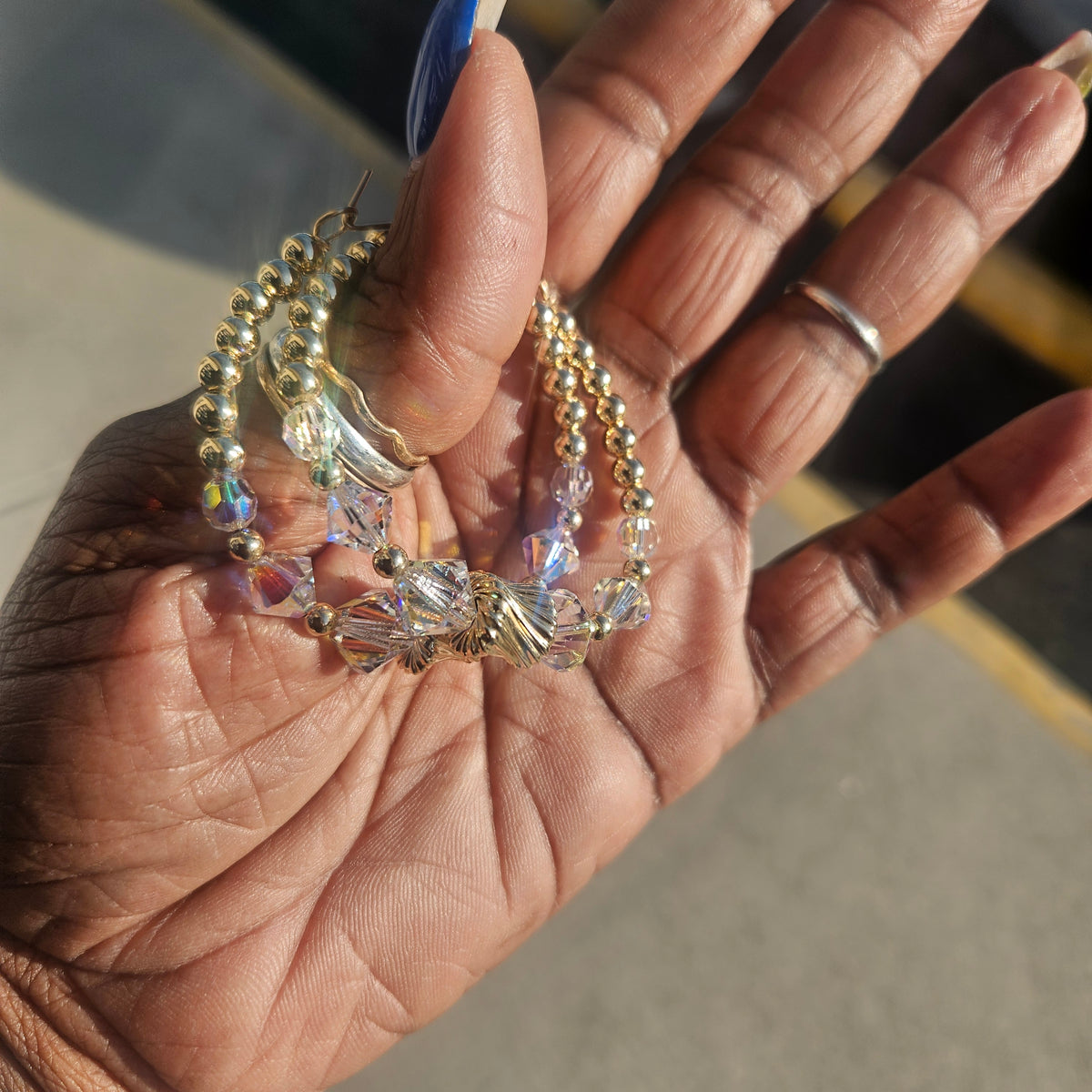 Glam earrings