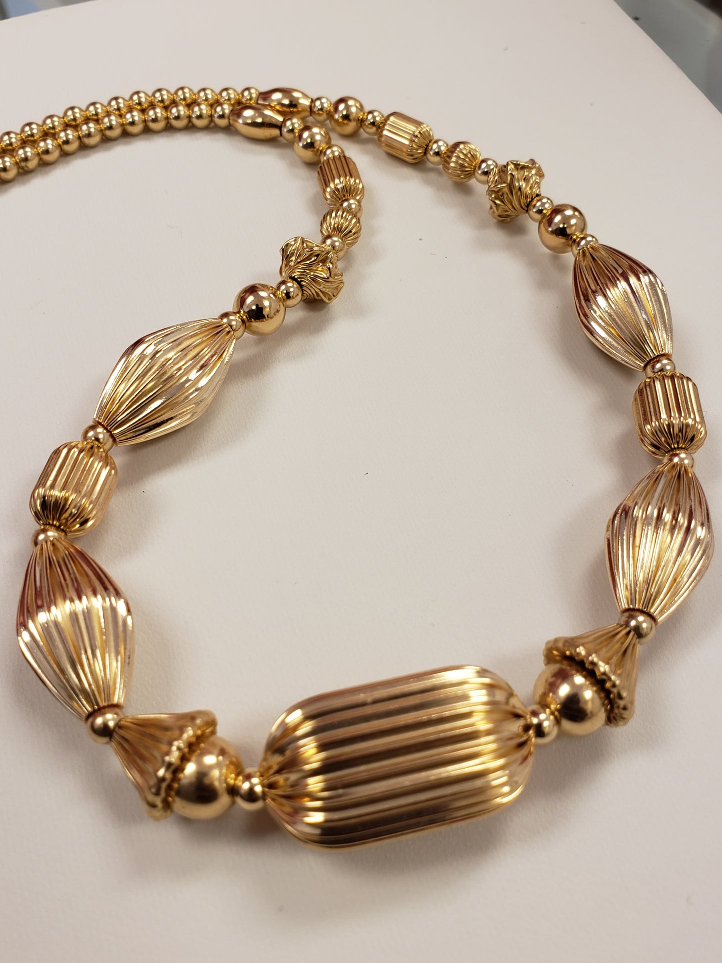 Necklace  Natalie..Gold/Bold