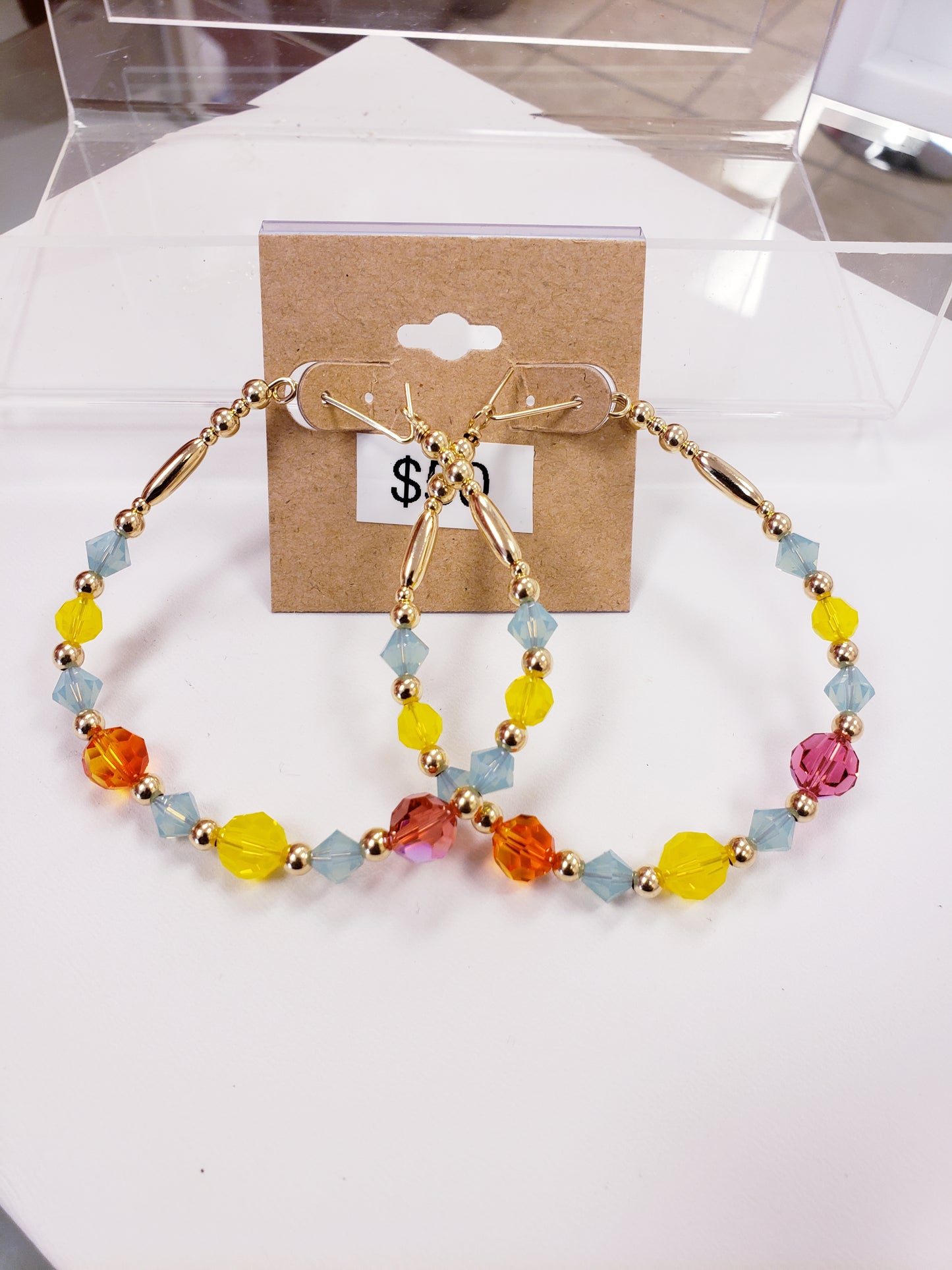 Spring Skittle mix Earrings