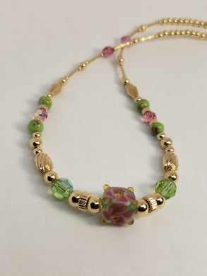 Lime Berry kids Necklace