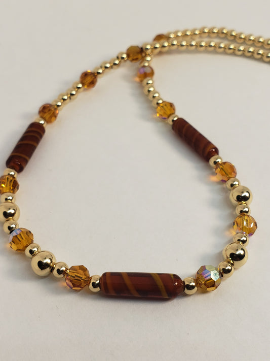 Caramel Candy Kids Necklace