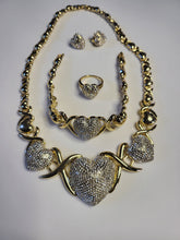 Load image into Gallery viewer, Triple Bling Heart Set